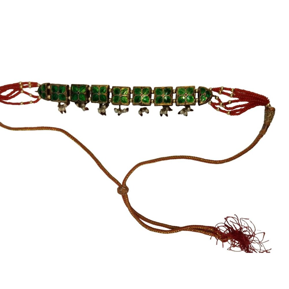 Hair Jewelry Headpiece Hairband Rhinestone Bollywood Beaded Headband Belt - Picture 7 of 10